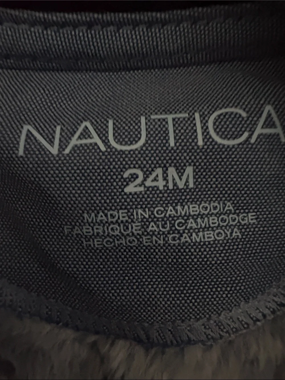 Nautica Gray and Navy Sail Fleece  Set